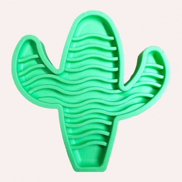 Мини коврик для слизывания лакомства 4PawsLife - Cactus