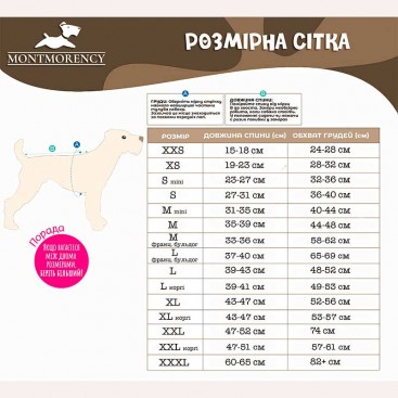 Комбінезон для собаки Montmorency - Little Lamb 33-36 см