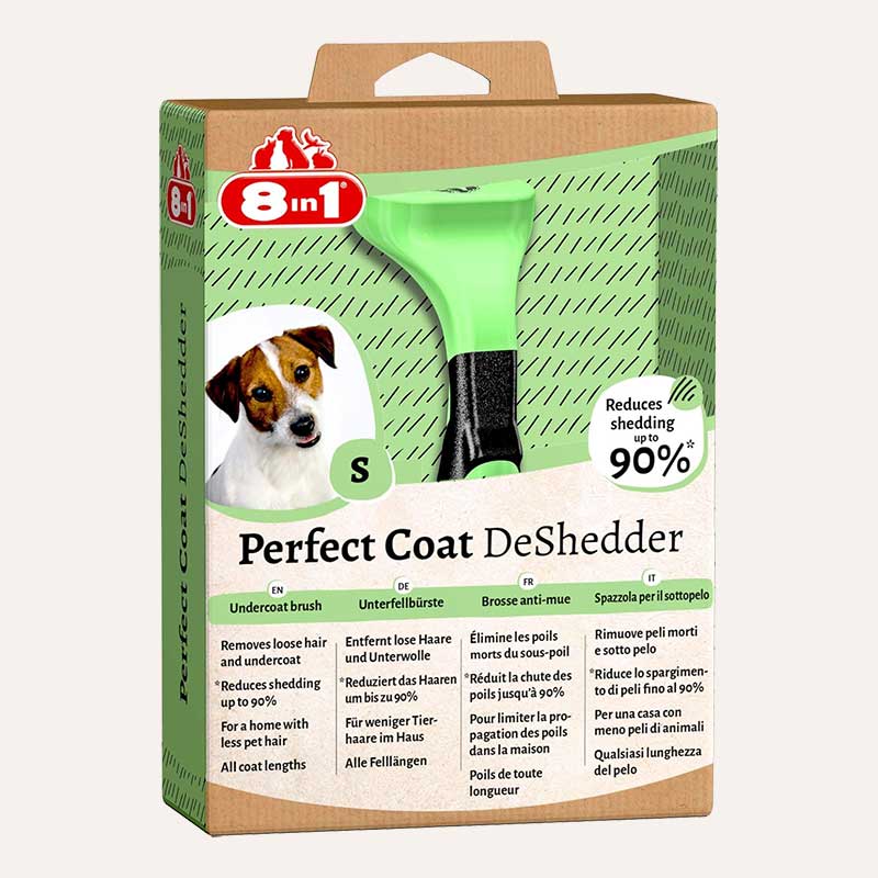 Дешеддер для вичісування собак 8in1 - Perfect Coat, S 4,5 см