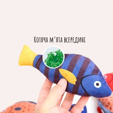 Игрушка для кошек тигровый окунь Aduck - Tiger rockfish