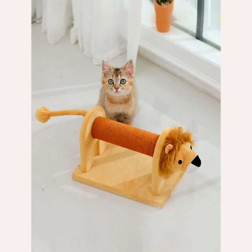 Когтеточка для котов лев Snazzy Pet - Lion Cat Scratcher, 48 см