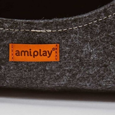 Лежанка для кота Amiplay - Hygge Beige, 2in1(31x46x31 см)