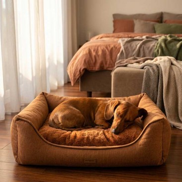 Лежанка Amiplay - SofaComo Сopper, M (68x56x18 см)