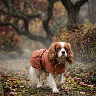 Попона Amiplay - Bled Orange, 32х26-40х32-57 см