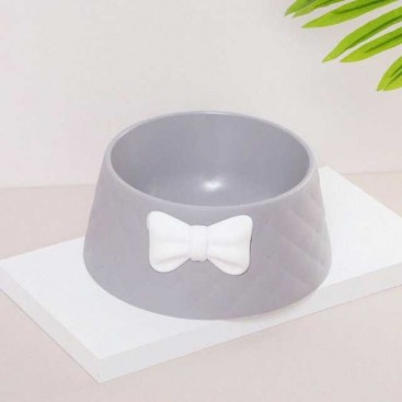 Миска для собак и кошек Animal Lovers - Lovely Bowknot grey