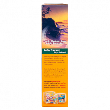 Освежитель Arm&Hammer для ковров, помещений в порошке Island Mist 850 г