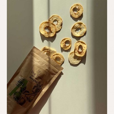 Натуральні ласощі для собак яблуко Bark&Tail - Dog Treats 100 % Apple , 40 г