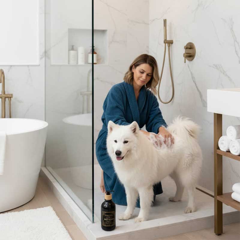 Рідке щоденне мило-рефілер для лап з ароматом жасмину та бамбука Bark&Tail - paw soap, 500 мл