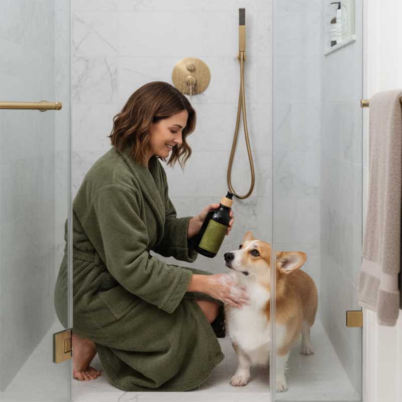 Рідке мило-рефілер для лап з ароматом евкаліпта, вет лінія Bark&Tail-Vet Line liquid paw soap, 500мл