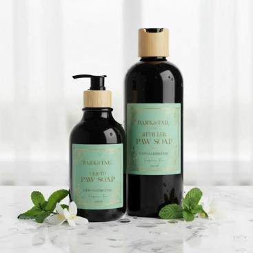 Гіпоалергенне рідке мило-рефілер для лап Bark&Tail - Hypoallergenic liquid paw soap, 500 мл Гіпоалергенне рідке мило-рефілер для лап Bark&Tail - Hypoallergenic liquid paw soap, 500 мл