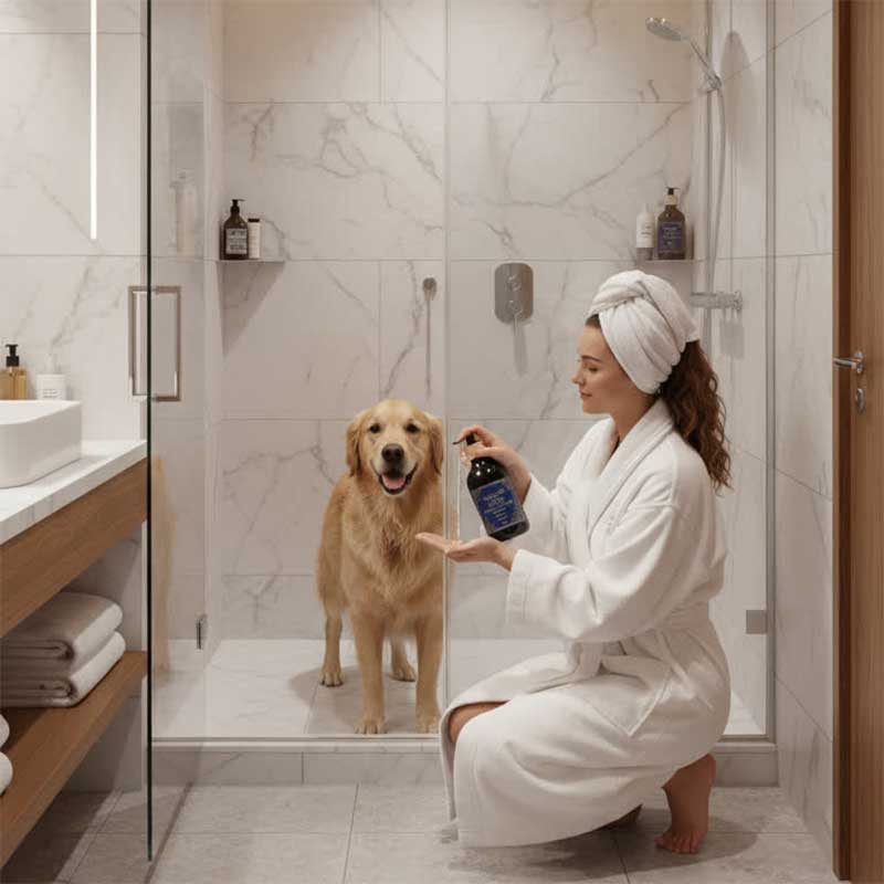 Рідке мило-рефілер для інтимних зон собак-хлопців Bark&Tail-Intimate liquid paw soap for boys,500мл