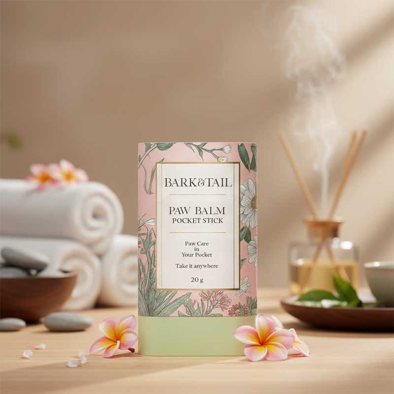 Захисний та зволожуючий бальзам для лап з ароматом зеленого яблука Bark&Tail - Paw Balm, 20 г