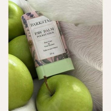 Захисний та зволожуючий бальзам для лап з ароматом зеленого яблука Bark&Tail - Paw Balm, 20 г