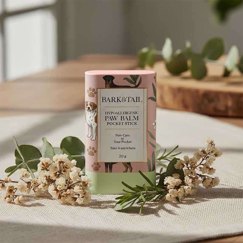 Захисний та зволожуючий гіпоалергенний бальзам для лап Bark&Tail - Paw Balm, 20 г