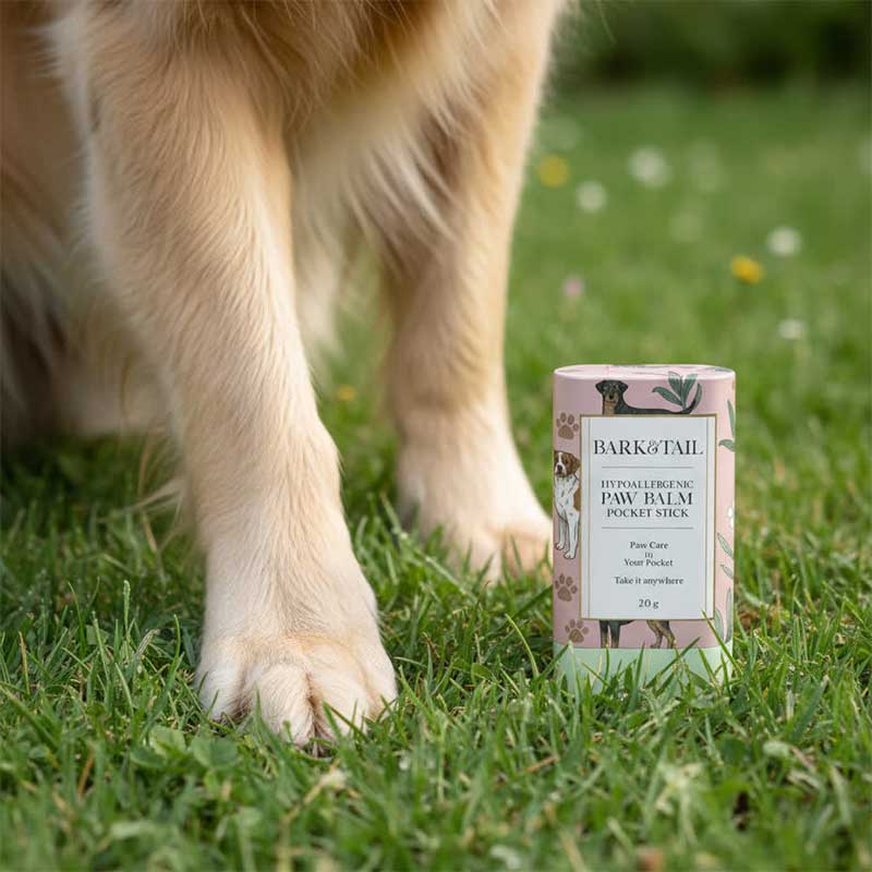 Захисний та зволожуючий гіпоалергенний бальзам для лап Bark&Tail - Paw Balm, 20 г
