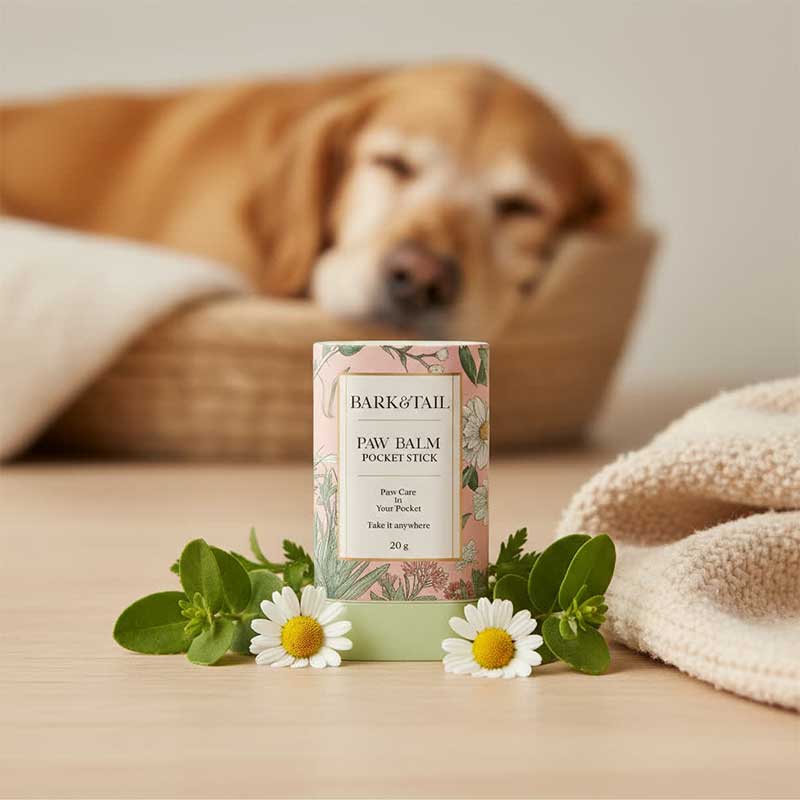 Захисний та зволожуючий гіпоалергенний бальзам для лап Bark&Tail - Paw Balm, 20 г