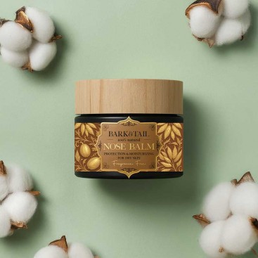 Натуральний бальзам для зволоження носиків без аромату Bark&Tail - Paw Balm, 50 г