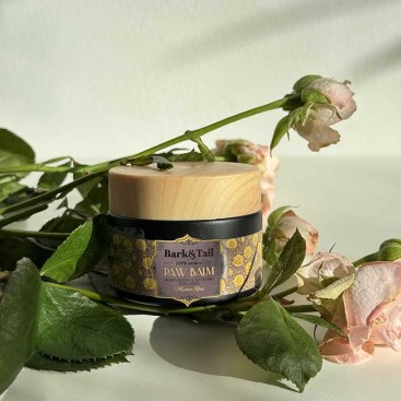 Бальзам для лап з ароматом Bark&Tail - Paw Balm Moisturizing & Softening for Ladies, Mystic Rose 50г