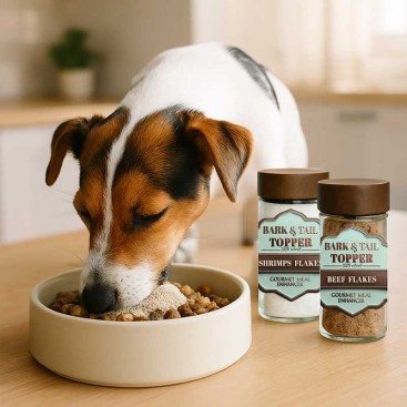 Топпер для кормів з яловичини Bark&Tail - Flakes 100% Beef, 35 г