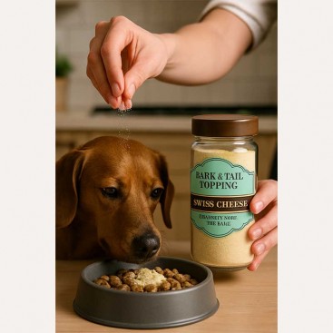 Топінг для кормів зі швейцарського сиру Bark&Tail - Swiss Cheese, 35 г