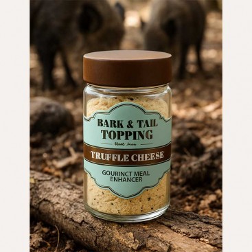 Топінг для кормів зі швейцарського сиру з чорним трюфелем Bark&Tail - Truffle Cheese, 35 г