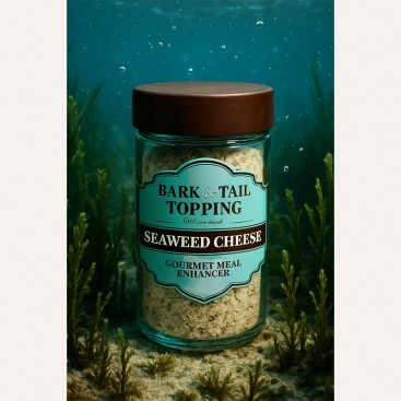 Топінг для кормів зі швейцарського сиру з морськими водоростями Bark&Tail - Seaweed Cheese, 35 г