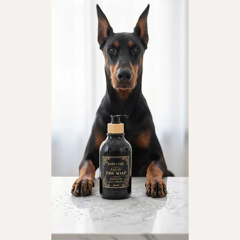 Рідке щоденне мило для лап з ароматом жасмину та бамбука Bark&Tail - Everyday liquid paw soap,300 мл