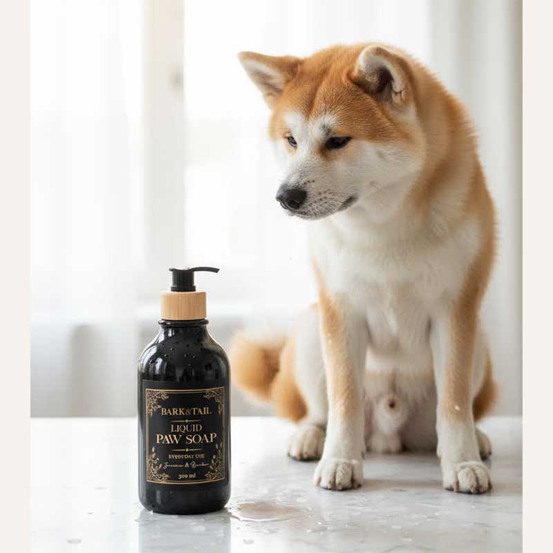 Рідке щоденне мило для лап з ароматом жасмину та бамбука Bark&Tail - Everyday liquid paw soap,300 мл