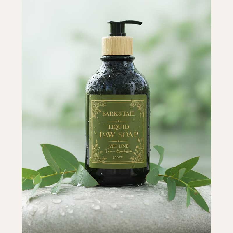 Рідке мило для лап з ароматом евкаліпта, вет лінія Bark&Tail - Vet Line liquid paw soap, 300 мл