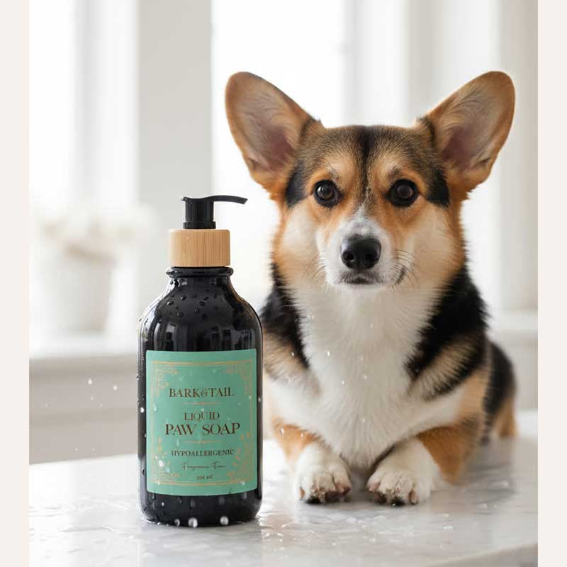 Гіпоалергенне рідке мило для лап Bark&Tail - Hypoallergenic liquid paw soap, 300 мл