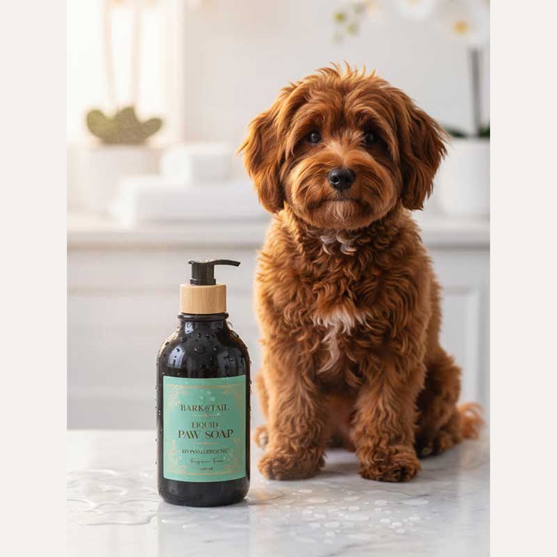 Гіпоалергенне рідке мило для лап Bark&Tail - Hypoallergenic liquid paw soap, 300 мл