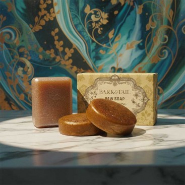 Зволожуюче мило для лап Bark&Tail - Paw Soap Moisturizing, 90 г