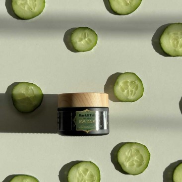 Бальзам для лап Bark&Tail - Paw Balm Moisturizing & Softening for Boys, Aloe Vera & Cucumber, 50 г