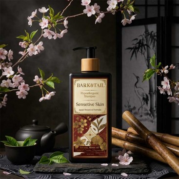Гіпоалергенний шампунь для чутливої шкіри Bark&Tail - Sensetive Skin Japan Botanical Formula, 250 мл