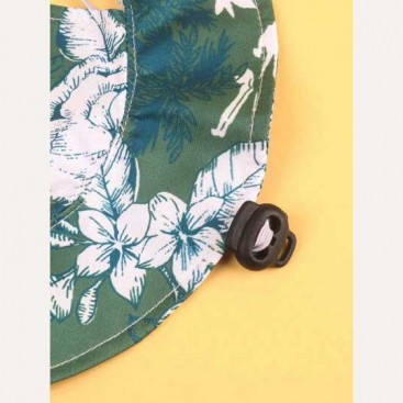 Панама для домашних животных солнцезащитная - Dog panama hat Green, XL