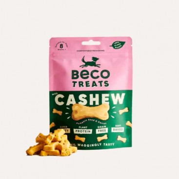 Ласощі для собак Beco Pets Кеш'ю з гарбузовим насінням і морквою 70 г