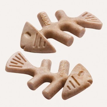 Набір з двох жувальних іграшок для собак Benebone - Pack 2 Fishbone Puppy