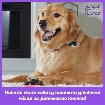 Кнопки с возможностью записи голоса Hunger for Words - Talking Pet Next Words Locations
