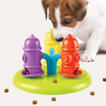 Интерактивная игрушка для собак Brightkins - Spinning Hydrants Treat Puzzle