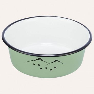 Металлическая миска на резиновой основе Trixie - Stainless Steel Bowl 300 мл