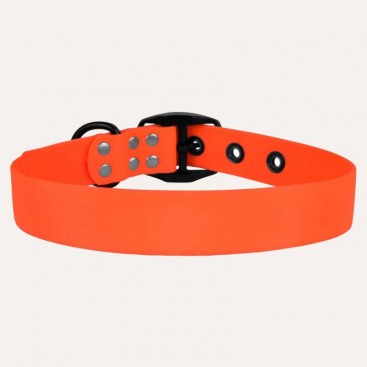 Водонепроницаемый ошейник для собак BronzeDog - Surf Orange 25-33 см