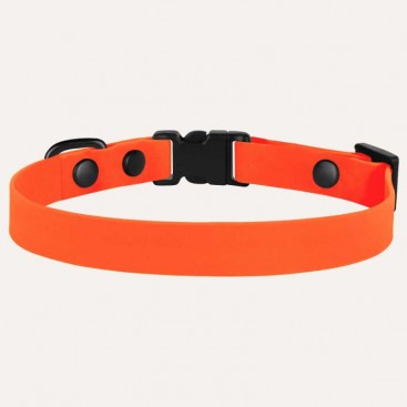 Водонепроникний нашийник для собак BronzeDog - Surf Orange 18-28 см