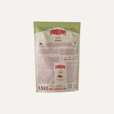 Сухий корм для цуценят з качкою Carnilove True Fresh - Puppy Duck 1,5 кг