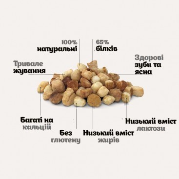 Ласощі для собак з гімалайського сиру Churpi - Himalayan Bits, 70 г