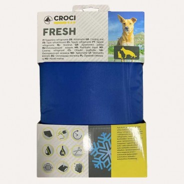 Охолоджуючий килимок для собак Croci - Blue, 96х81см