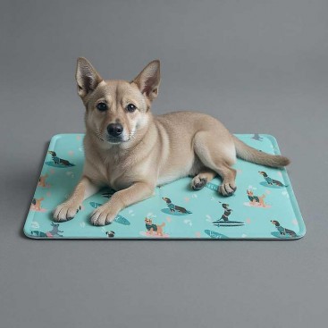 Охлаждающий коврик для собак Croci - Print Surfing, 50х40см