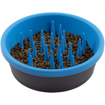 Миска для уповільненого годування Dexas - Slow Feeder Dog Bowl 1,44 л