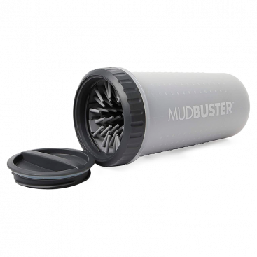 Лапомийка з кришкою для собак великих порід DEXAS - MudBuster - Gray
