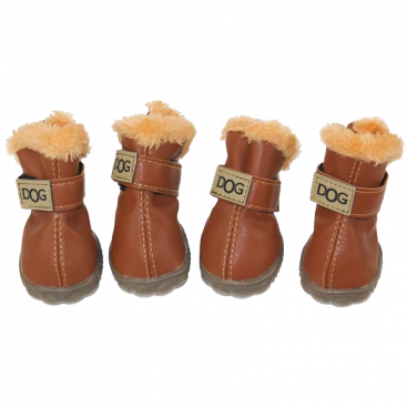 Зимові уггі для собак Dog Australia - Light Brown, XL-5 (6х5,5см)
