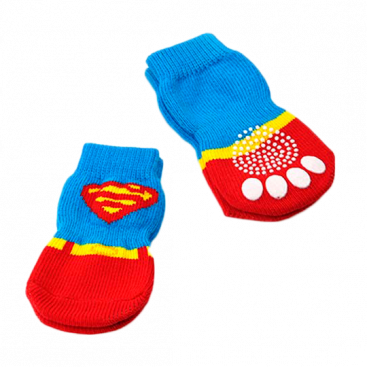 Носки Superman 4 шт. - Dog Socks, S (2,5х6 см)